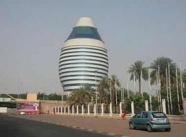En gata i Sudans huvudstad Khartoum.