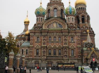 Uppståndelsekyrkan i Sankt Petersburg.