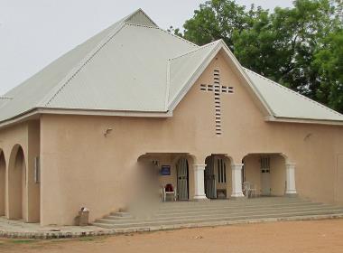 En kyrka i Nigeria. 