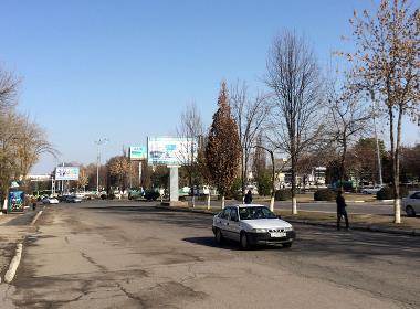 Gata i Tasjkent, Uzbekistans huvudstad.