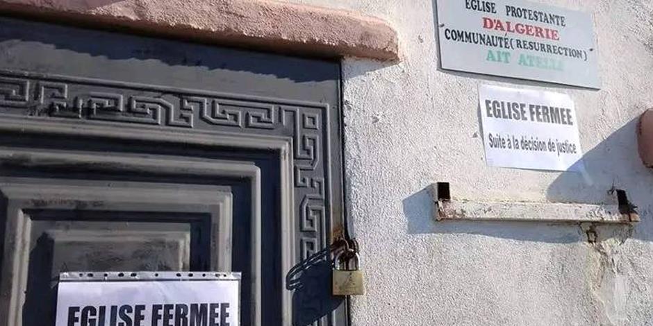 En av kyrkorna som nyligen har stängts ner av myndigheterna i Algeriet.