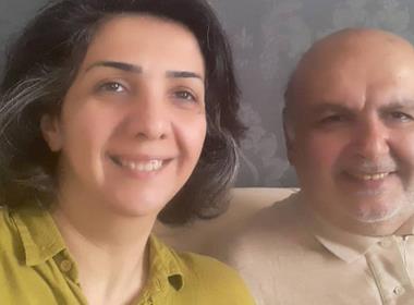 Sara Ahmadi och Homayoun Zhaveh (foto: Article 18).