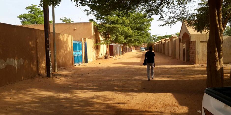 En gata i Nigers huvudstad Niamey. De attackerade byarna ligger drygt tio mil norr om huvudstaden. 