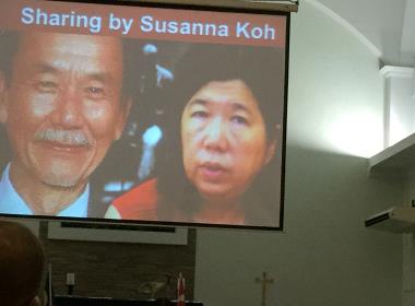 Den kidnappade pastor Raymond Koh och hans hustru Susanna. 