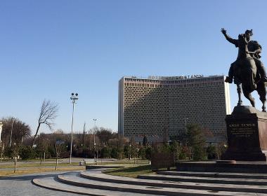 Vy från Uzbekistans huvudstad Tasjkent.
