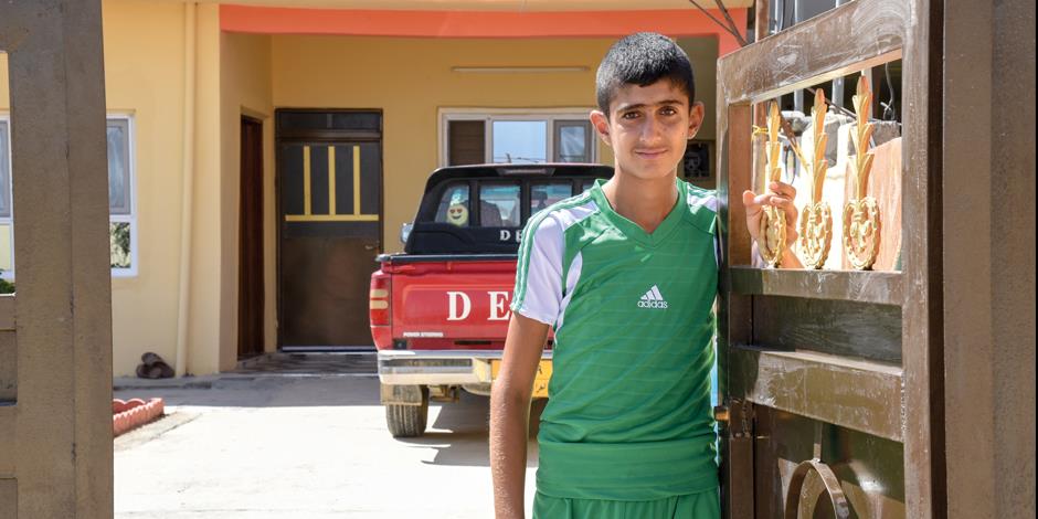 I augusti kunde Noeh och hans familj flytta tillbaka till deras nyrenoverade hem.